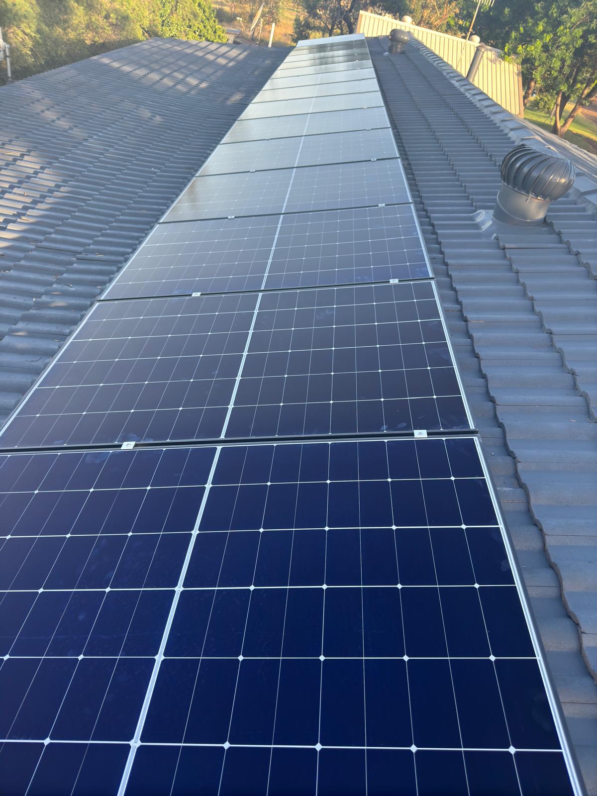 Solar panels Hunter Valley